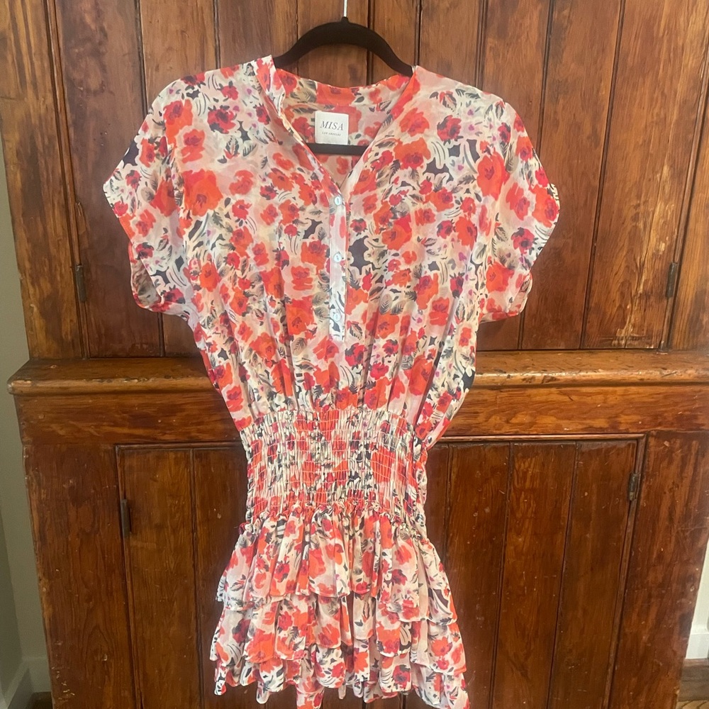 Misa Floral Short Dress